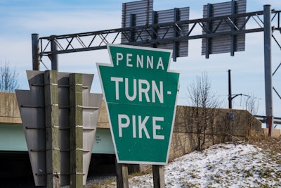 Pennsylvania Turnpike sign