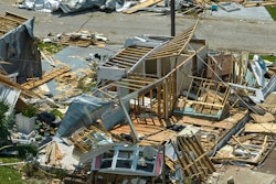 Florida homes damaged by Hurricane Ian