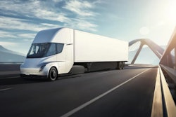 Tesla's Semi on the highway
