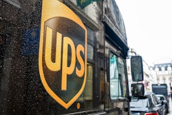 UPS delivery truck