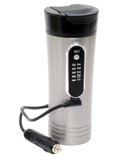 12-volt heated travel mug