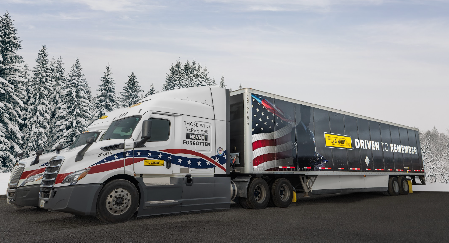 Briefly: 70 J.B. Hunt Drivers Will Help Deliver Veterans Memorial ...