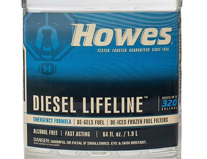Howes Diesel Lifeline lable
