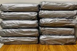 Packages of cocaine