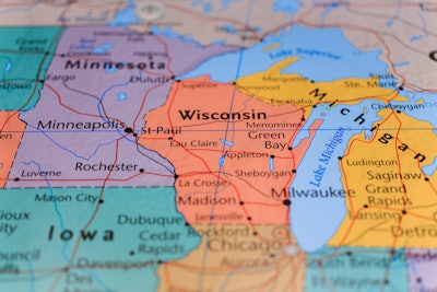 Map of Wisconsin