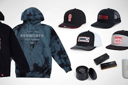 Display of Kenworth logo merchandise