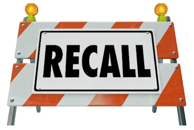 Recall sign