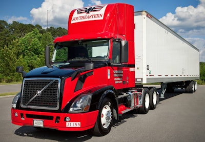 Southeastern Freight Lines tractor-trailer