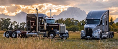 Special edition Kenworh W900 and T690 trucks