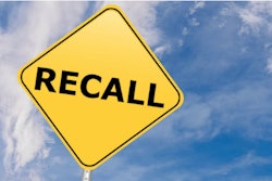 'Recall' on yellow highway sign