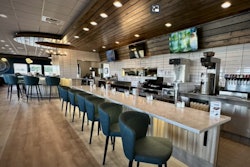 Fork & Compass restaurant counter