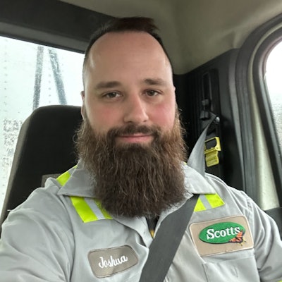 Truck driver Joshua Harris,