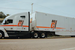 Big G Express tractor-trailer