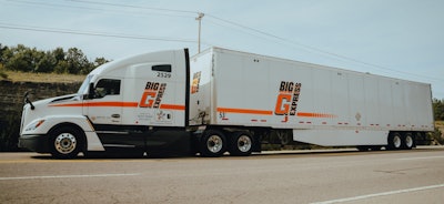 Big G Express tractor-trailer