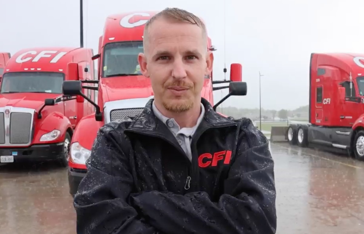 Trucker who helped rescue 6 people in fiery crash named Angel of the Year