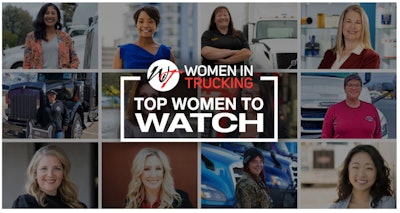 Women In Trucking To Watch graphic