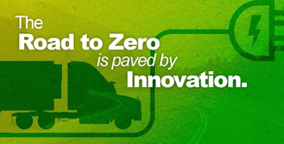 Graphic from coalition website that says, 'The road to zero is paved by innovation.'