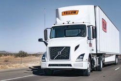 Yellow Corp tractor-trailer on a highway