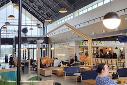 Interior of Clifton Springs Service Area on NYS Thruway