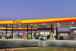 Exterior of Love's location