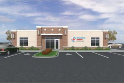 Exterior drawing of Interstate Health clinic