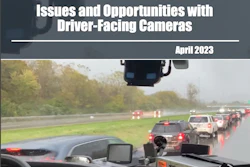 Cover of ATRI report on driver-facing cameras