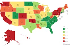 Map of the U.S.