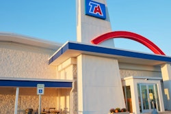 Exterior of TA travel center