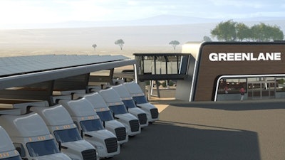 Greenlane charging station concept