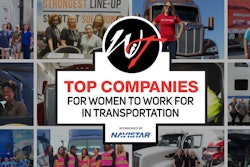 Top Companies for Women To Work For in Transportation logo and collage