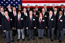 Group photo of Americas' Road Team captains