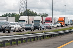 Traffic congestion on I-95