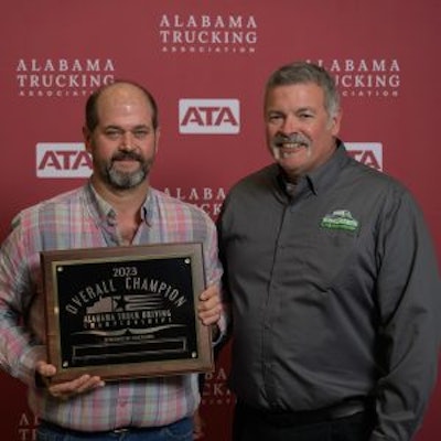 Alabama truck driving competition winner