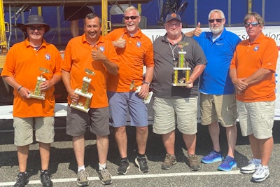 Team winners at Virginia Truck Driving Championships