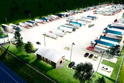 Truck parking facility