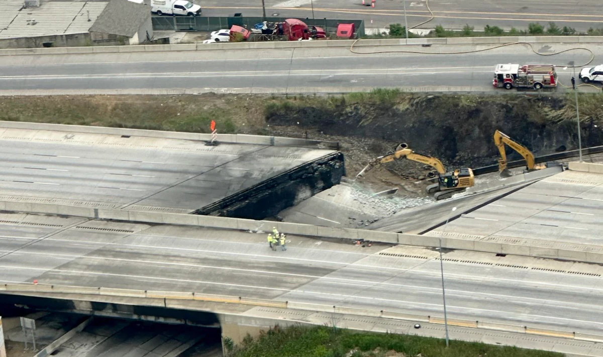 Section of I-95 in Philadelphia to be closed for months following fire