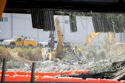 I-95 demolition site