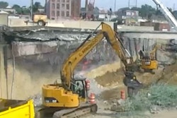 I-95 construction site in Philadelphia