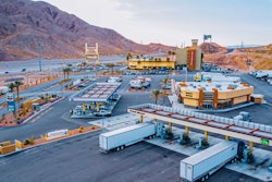Truck stop at Railroad Pass Hotel and Casino