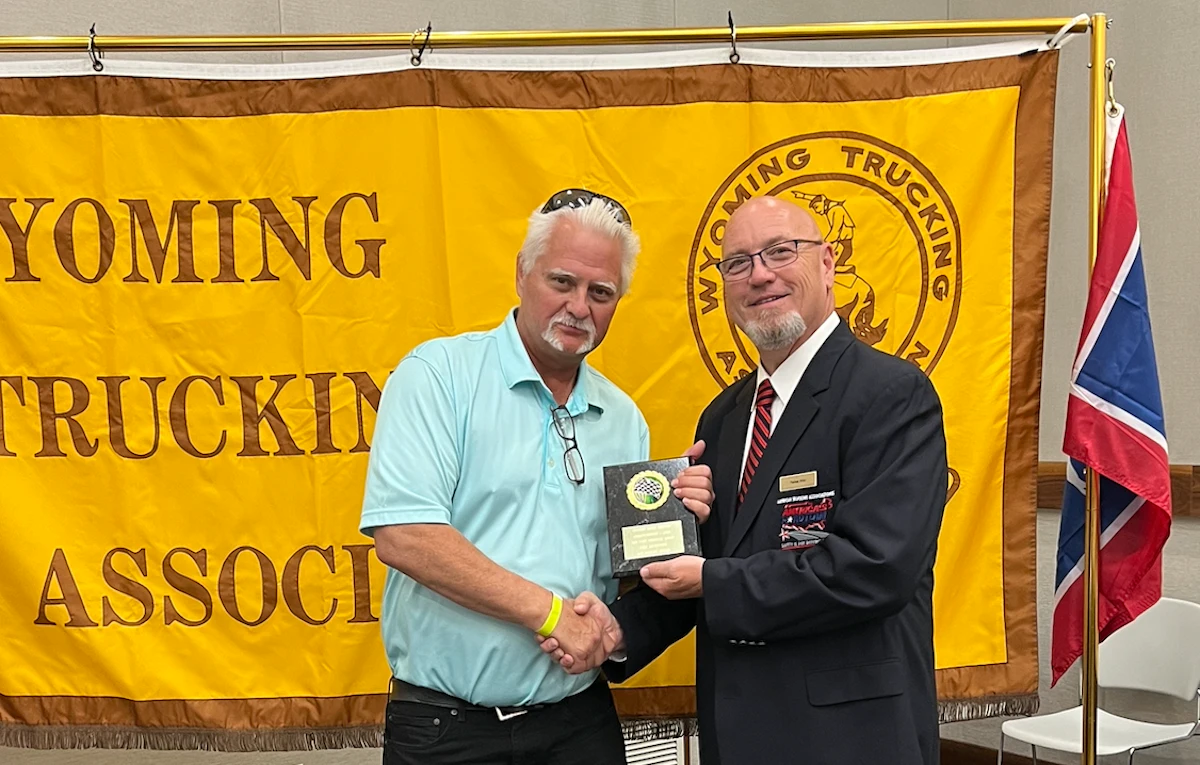 ABF Freight trucker wins several awards at Wyoming driving competition