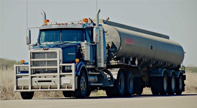 Jacknife Oilfield Services tractor-trailer