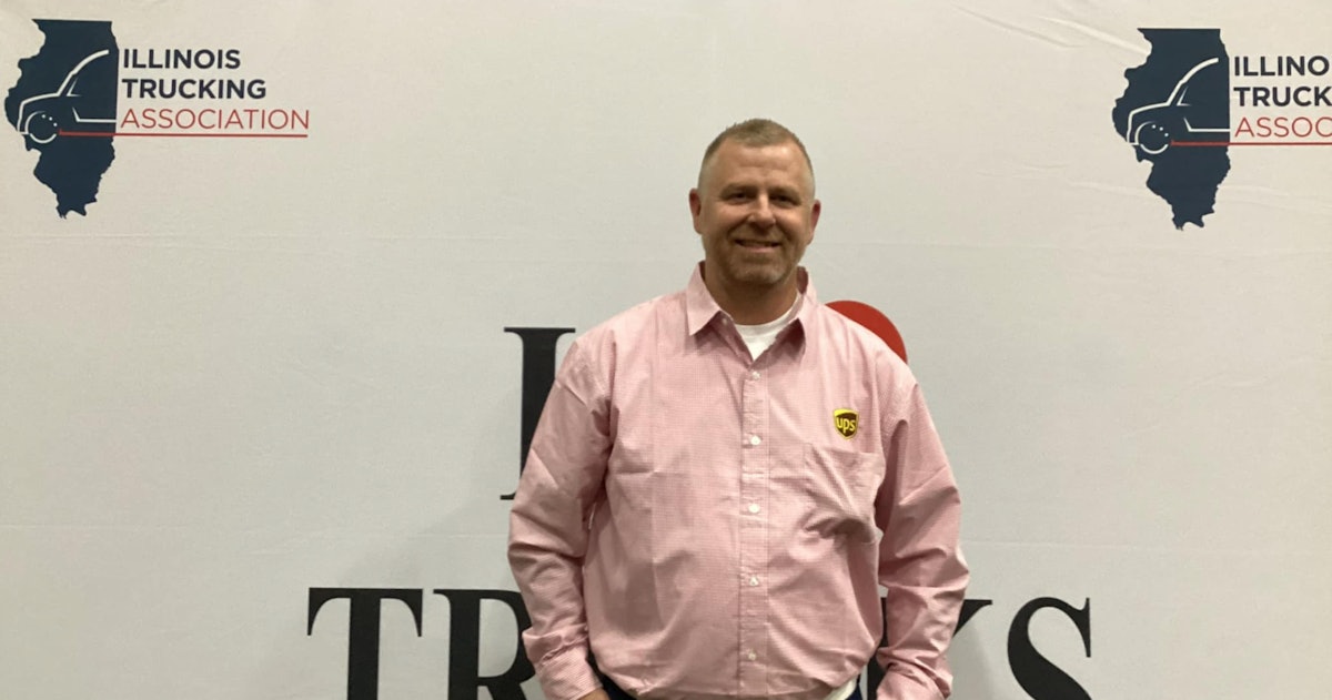 UPS trucker wins Illinois association’s skills competition; son is top rookie