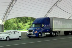 Automatic emergen cy braking test