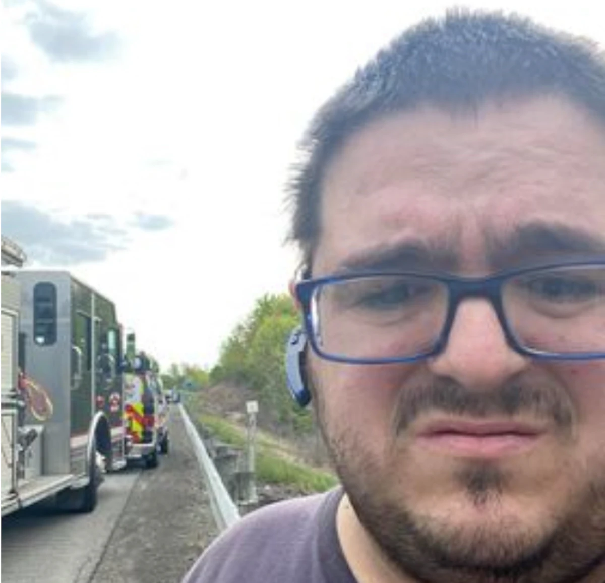 Hirschbach trucker recognized for roadside firefighting efforts