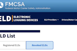 FMCSA ELD webpage