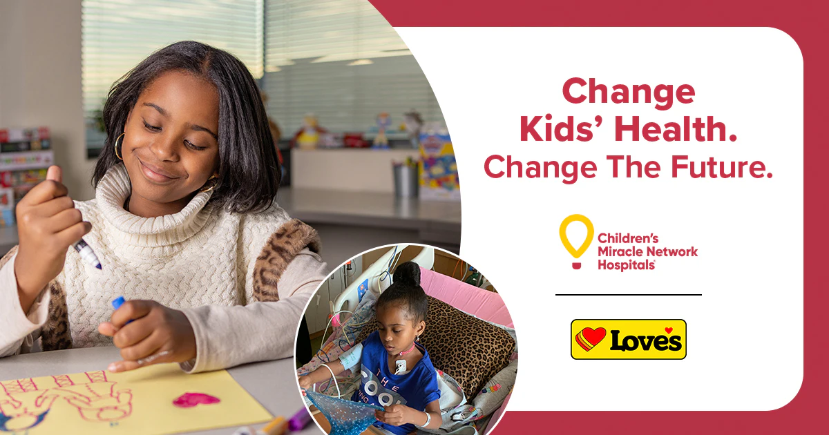 Loves’ to raise funds for Children’s Miracle Network Hospitals