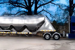Doyle Sims & Sons pneumatic trailer and truck