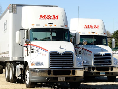 M&M Transport trucks