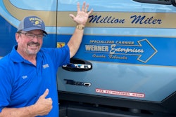 Tim Dean, who has driven 5 million miles