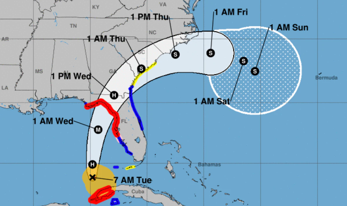 Florida expands state of emergency as Hurricane Idalia approaches